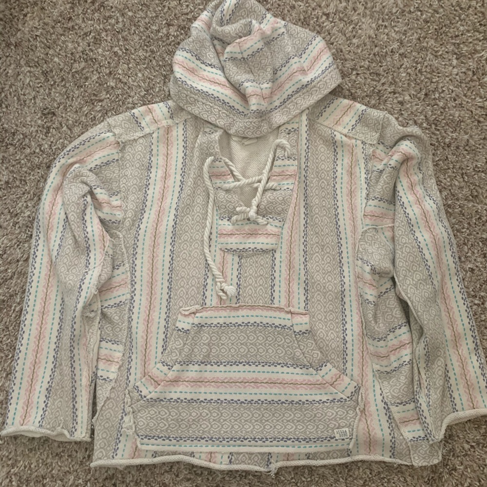 Billabong Hooded Poncho Styled Sweatshirt